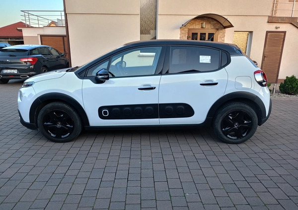 Citroen C3 cena 26400 przebieg: 81000, rok produkcji 2017 z Łaskarzew małe 106
